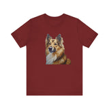 Icelandic Sheepdog Unisex Jersey Short Sleeve Tee