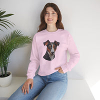 Teddy Roosevelt Terrier Unisex 50/50 Crewneck Sweatshirt