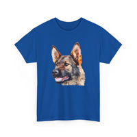 German Shepherd 'Hans' Unisex Heavy Cotton Tee