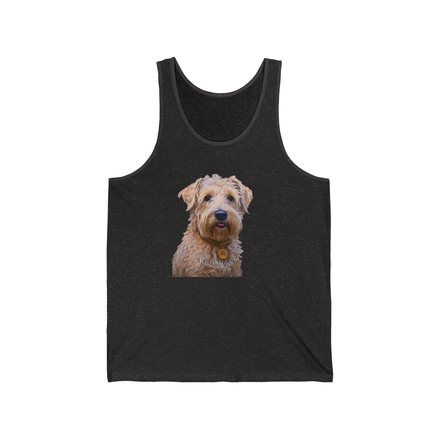 Soft Coated Wheaten Terrier Unisex Jersey Tank
