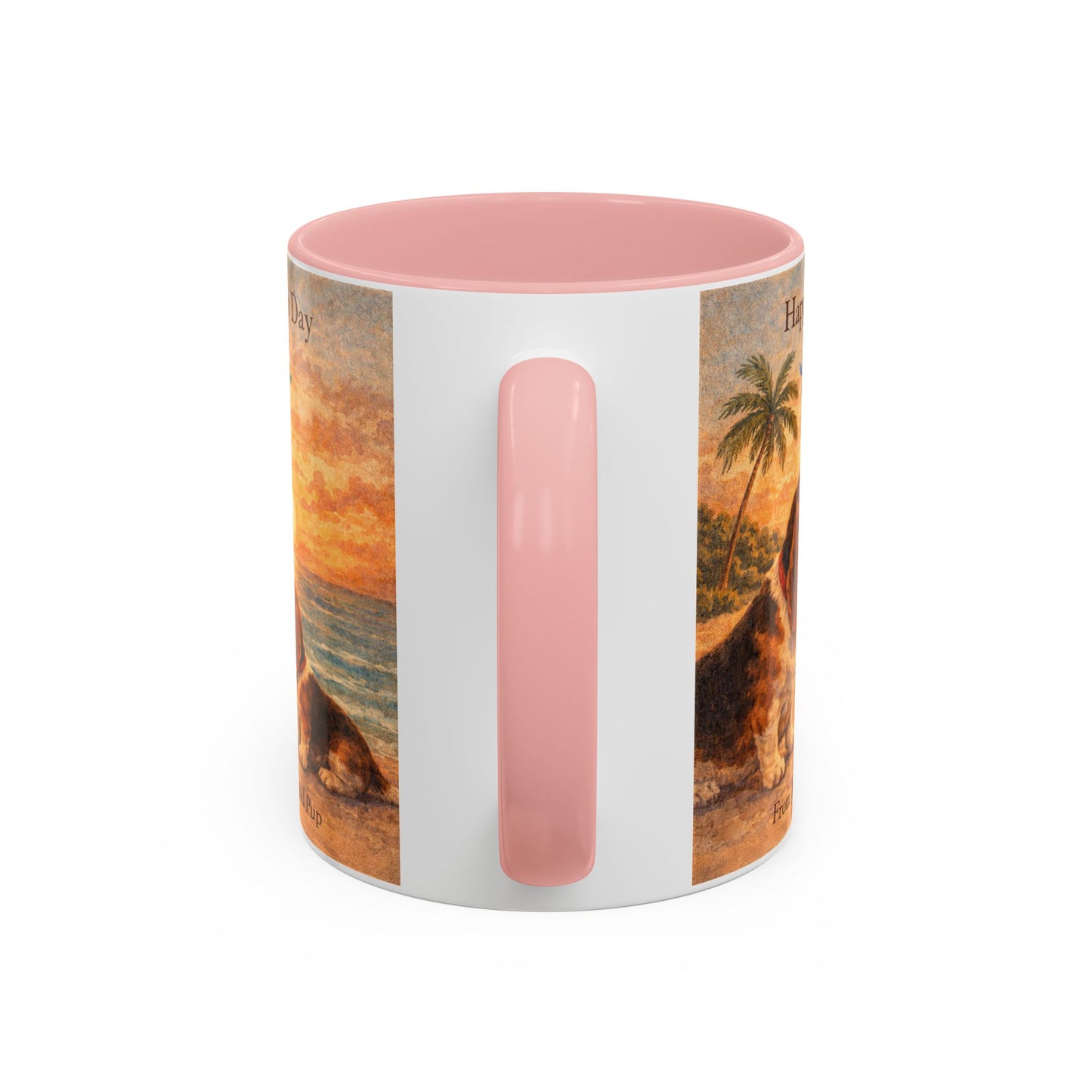 Basset Hounds - Mother's Day Accent Coffee Mug (11, 15oz)