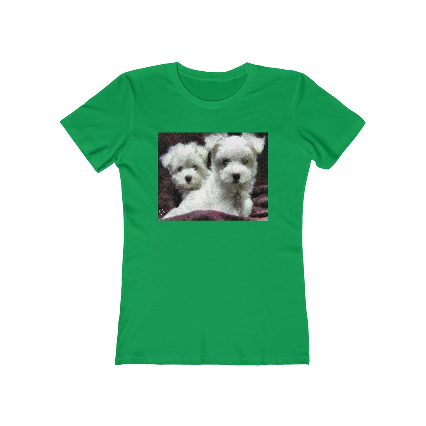 Maltese Women's Slim Fit Ringspun Cotton T-Shirt