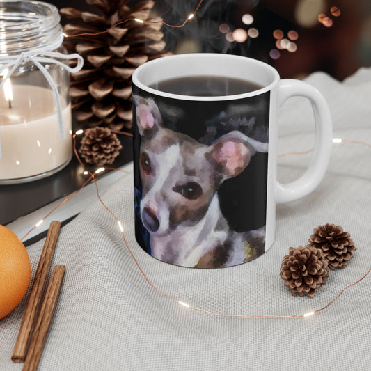 Italian Greyhound 'Lilly' Ceramic Mug 11oz