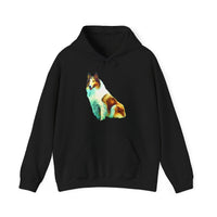 Collie 'Ramsey' Unisex 50/50 Hoodie: Embrace Cozy Chic