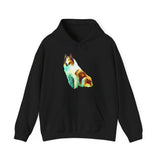 Collie 'Ramsey' Unisex 50/50 Hoodie: Embrace Cozy Chic