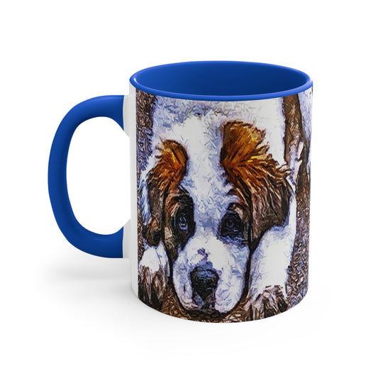 St. Bernard 'Sontuc' Accent Coffee Mug - Your Morning Companion