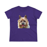 Cairn Terrier 'Toto' Women's Midweight Cotton Tee