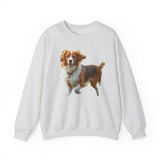 Nederlandse Kooikerhondje Unisex 50/50 Crewneck Sweatshirt