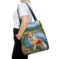 Norrbottenspets - Polyester Tote Bag (AOP)