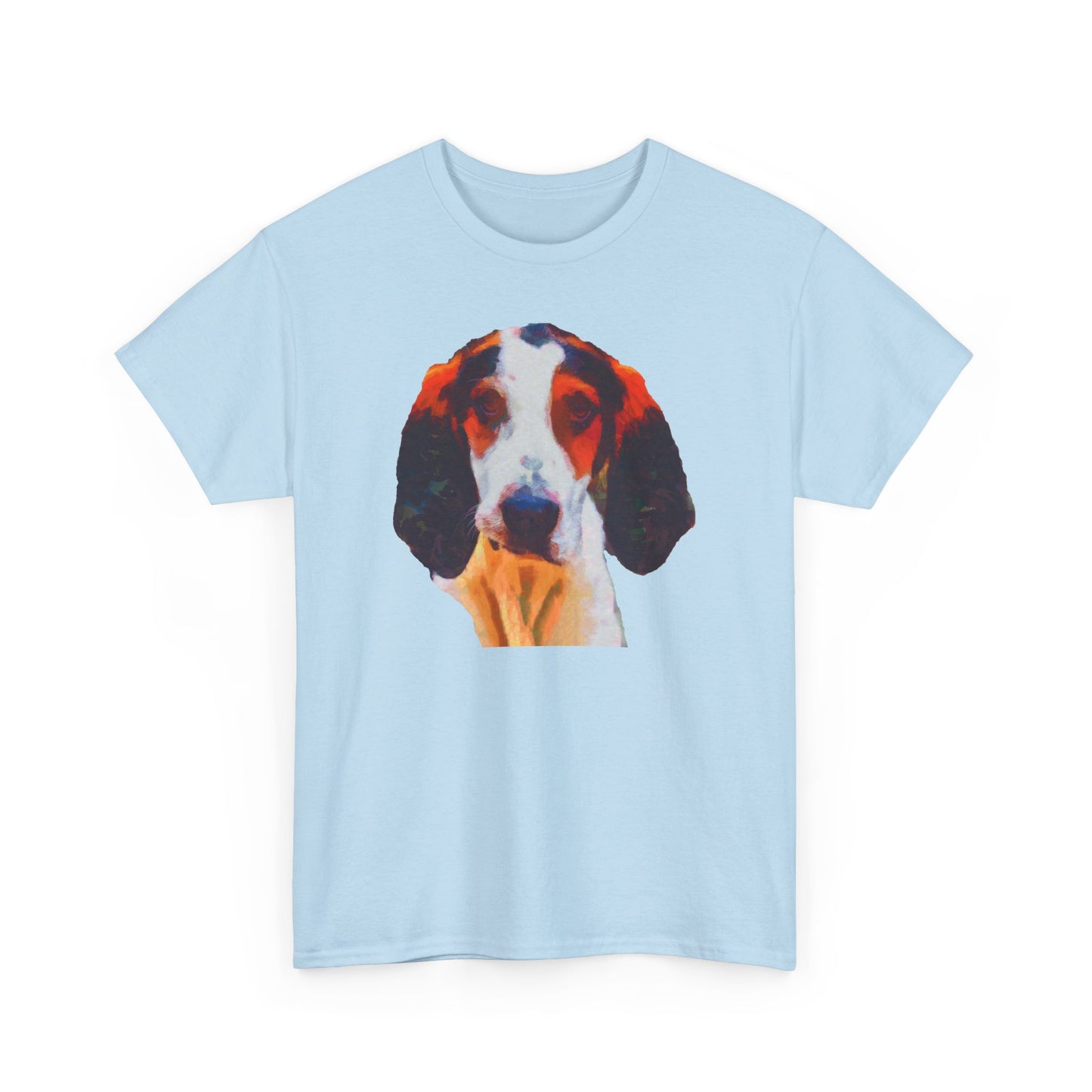 Elegant Treeing Walker Coonhound Unisex Heavy Cotton Tee