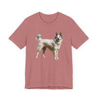 Pyrenean Shepherd Unisex Jersey Short Sleeve Tee