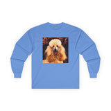 Poodle Unisex Cotton Long Sleeve Tee