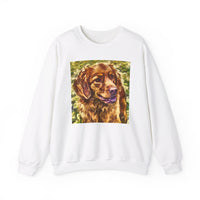 Nova Scotia Duck Tolling Retriever Unisex 50/50 Crewneck Sweatshirt