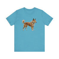 Shikoku - Japanese Hunting Dog Unisex Jersey Short Sleeve Tee