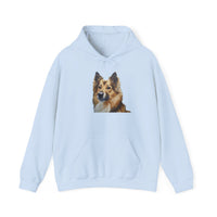 Icelandic Sheepdog 50/50 Hooded Sweatshirt