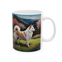 Kishu Ken Ceramic Mug, (11oz, 15oz)