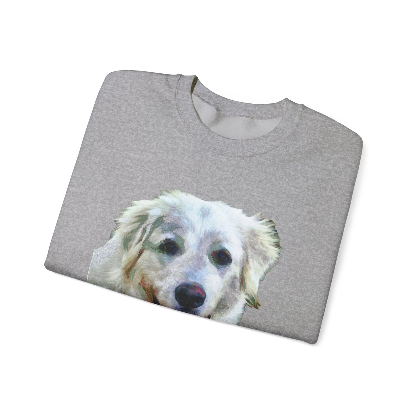 Great Pyrenees Unisex 50/50 Crewneck Sweatshirt