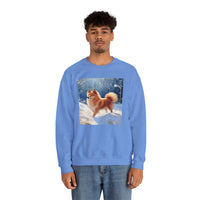 Finnish Spitz - Unisex 50/50 Crewneck Sweatshirt