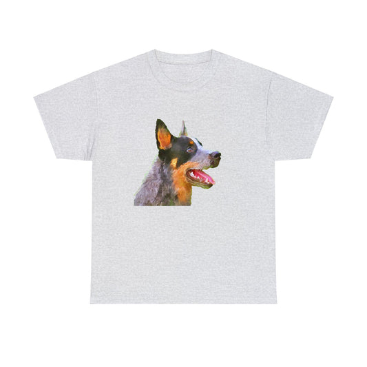 Australian Cattle Dog Blue Heeler Classic Heavy Cotton Tee