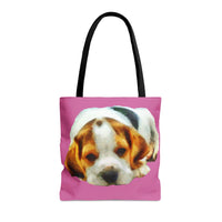 English Foxhound 'Sasha' Tote Bag