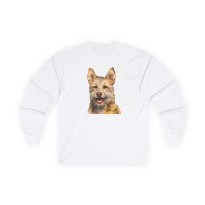 Portuguese Podengo Unisex Cotton Long Sleeve Tee
