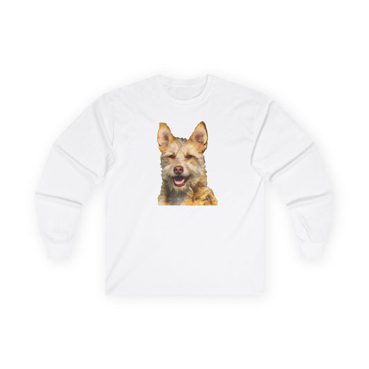 Portuguese Podengo Unisex Cotton Long Sleeve Tee