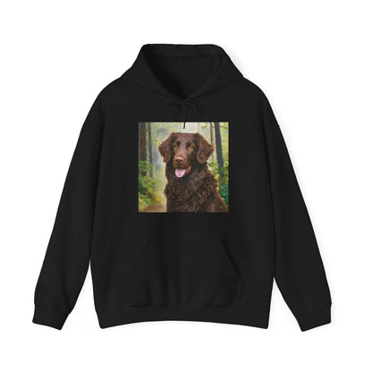 Curly-Coated Retriever 50/50 Hooded Sweatshirt