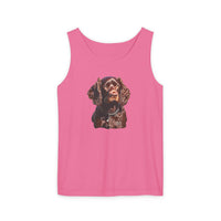 Boykin Spaniel Unisex Relaxed Fit Garment-Dyed Tank Top