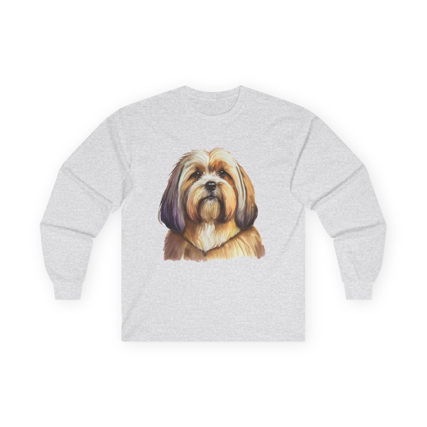 Lhasa Apso Unisex Cotton Long Sleeve Tee