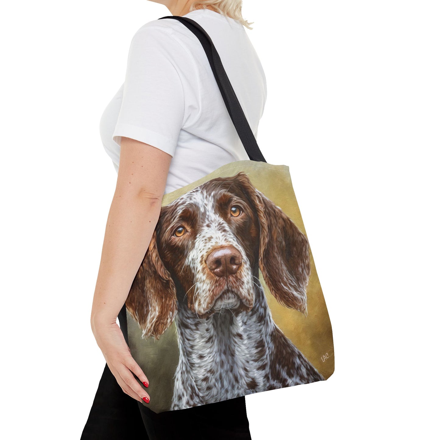 German Wirehaired Pointer Tote Bag (AOP)