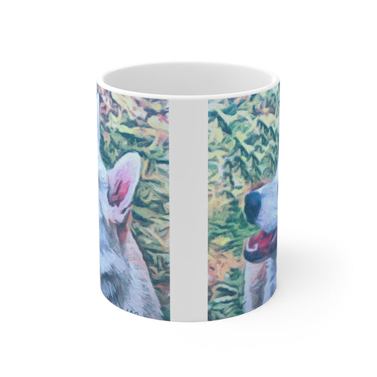 Norwegian Buhund - Ceramic Mug 11oz