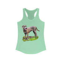 Blue Lacy 'Tex' Women's Racerback Tank