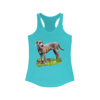 Blue Lacy 'Tex' Women's Racerback Tank