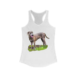 Blue Lacy 'Tex' Women's Racerback Tank