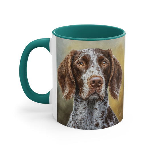 German Wirehaired Pointer 11oz Ceramic Accent Mug