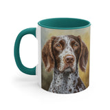 German Wirehaired Pointer 11oz Ceramic Accent Mug