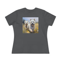 Cairn Terriers  -  Women's Relaxed Fit Cotton Tee