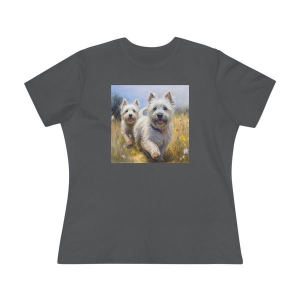 Cairn Terriers  -  Women's Relaxed Fit Cotton Tee