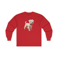 Sealyham Terrier  Unisex Classic Cotton Long Sleeve Tee