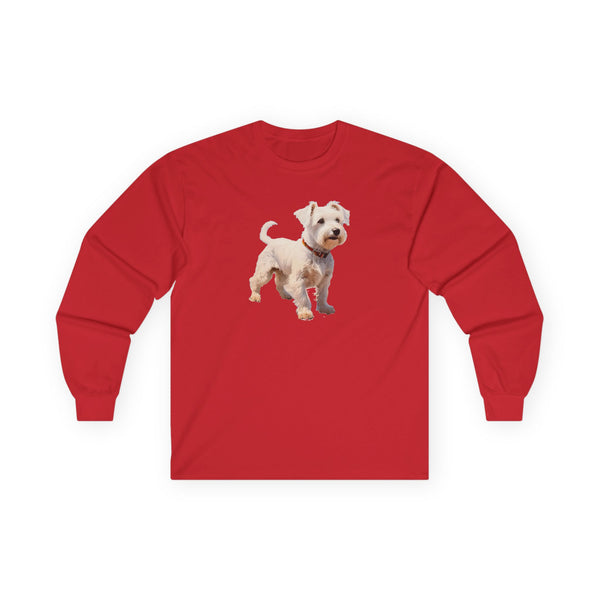 Sealyham Terrier  Unisex Classic Cotton Long Sleeve Tee