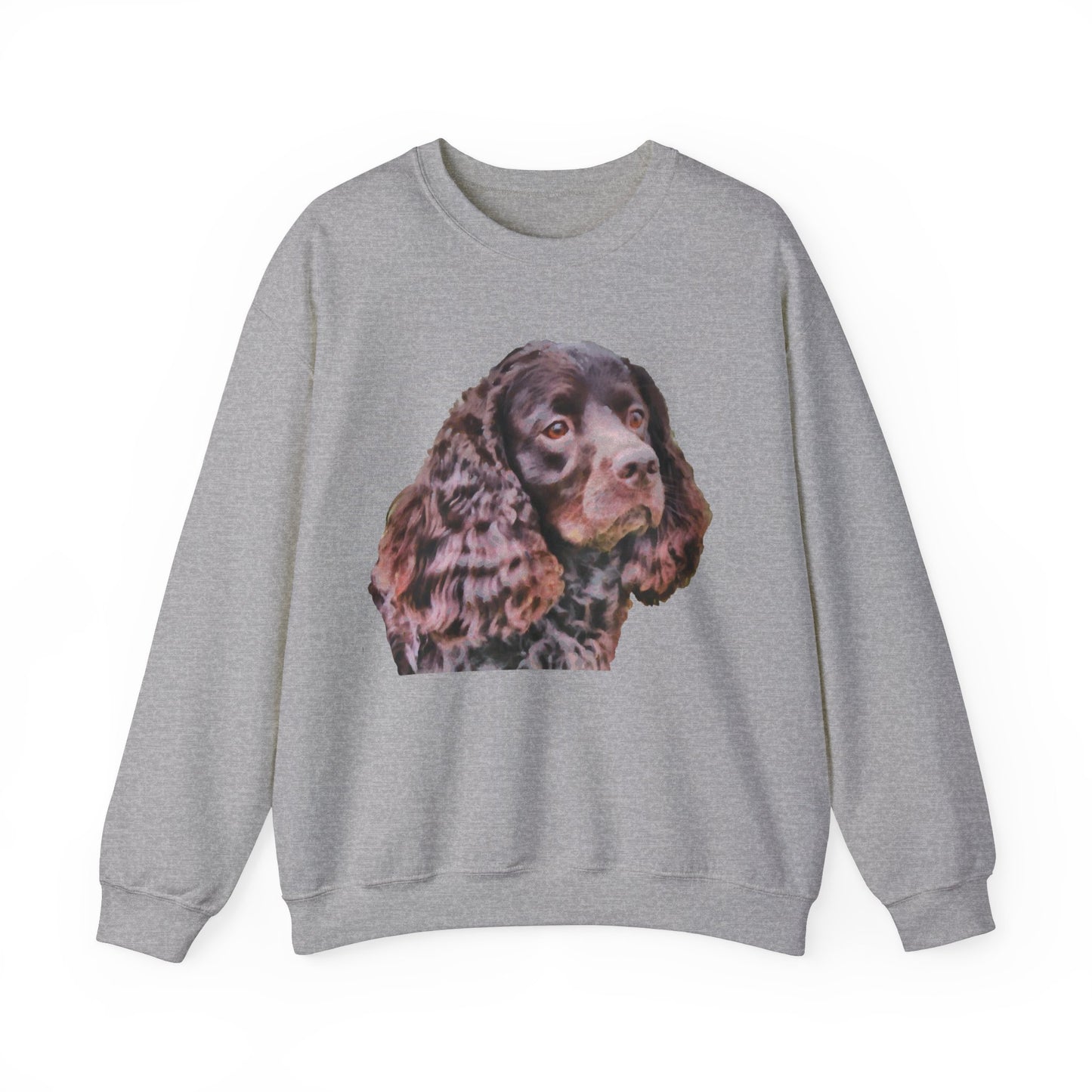 American Water Spaniel Unisex 50/50 Crewneck Sweatshirt