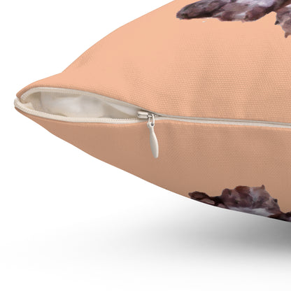 Charming Benny: German Shorthaired Pointer Throw Pillow