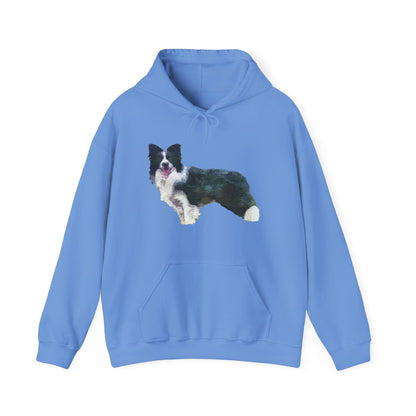 Border Collie '#1' Unisex 50/50 Hoodie