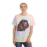 American Water Spaniel Unisex Cotton Tie-Dye Tee, Spiral