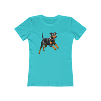 Manchester Terrier Women's Slim Fit Ringspun Cotton Tee