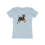 Manchester Terrier Women's Slim Fit Ringspun Cotton Tee