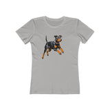 Manchester Terrier Women's Slim Fit Ringspun Cotton Tee