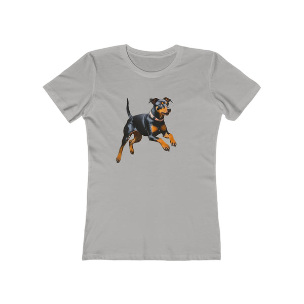 Manchester Terrier Women's Slim Fit Ringspun Cotton Tee