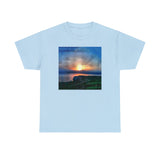 Sifnos (Greece) Sunset #2 - Unisex Heavy Cotton Tee