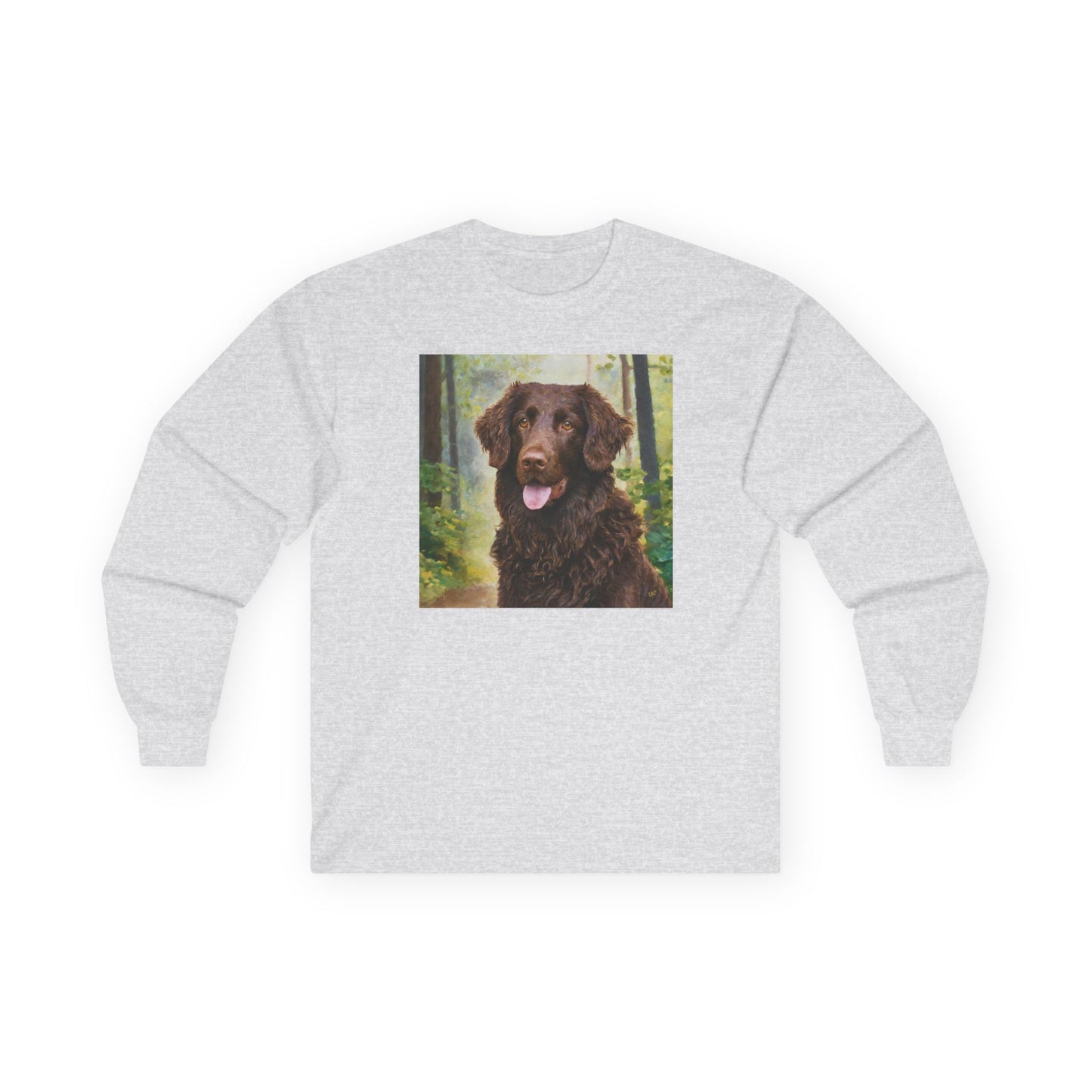 Curly Coated Retriever Classic Cotton Long Sleeve Tee
